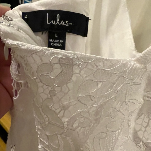 White lace lulu dress - Picture 3 of 3